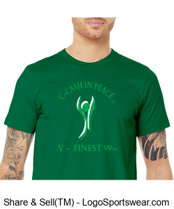 Custom V-FINEST 99 T-Shirt 4 Sides (Imprinted) Bella Canvas Unisex Jersey Design Zoom