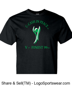 Custom C-CASH T-Shirt 4 Sides (Imprinted) Gildan Adult Hammer Design Zoom