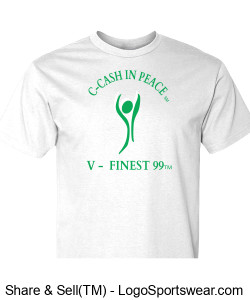 Custom C-CASH T-Shirt 4 Sides (Imprinted) Gildan Adult Hammer Design Zoom